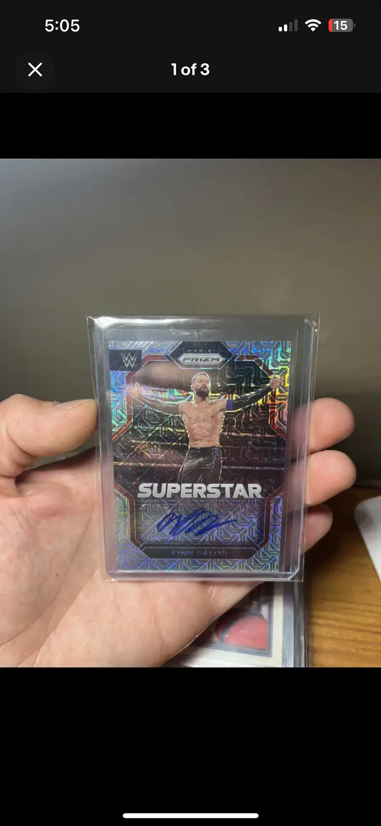 2023 Prizm WWE FINN BALOR Superstar Auto Mojo 16/25 SSP 🔥🔥