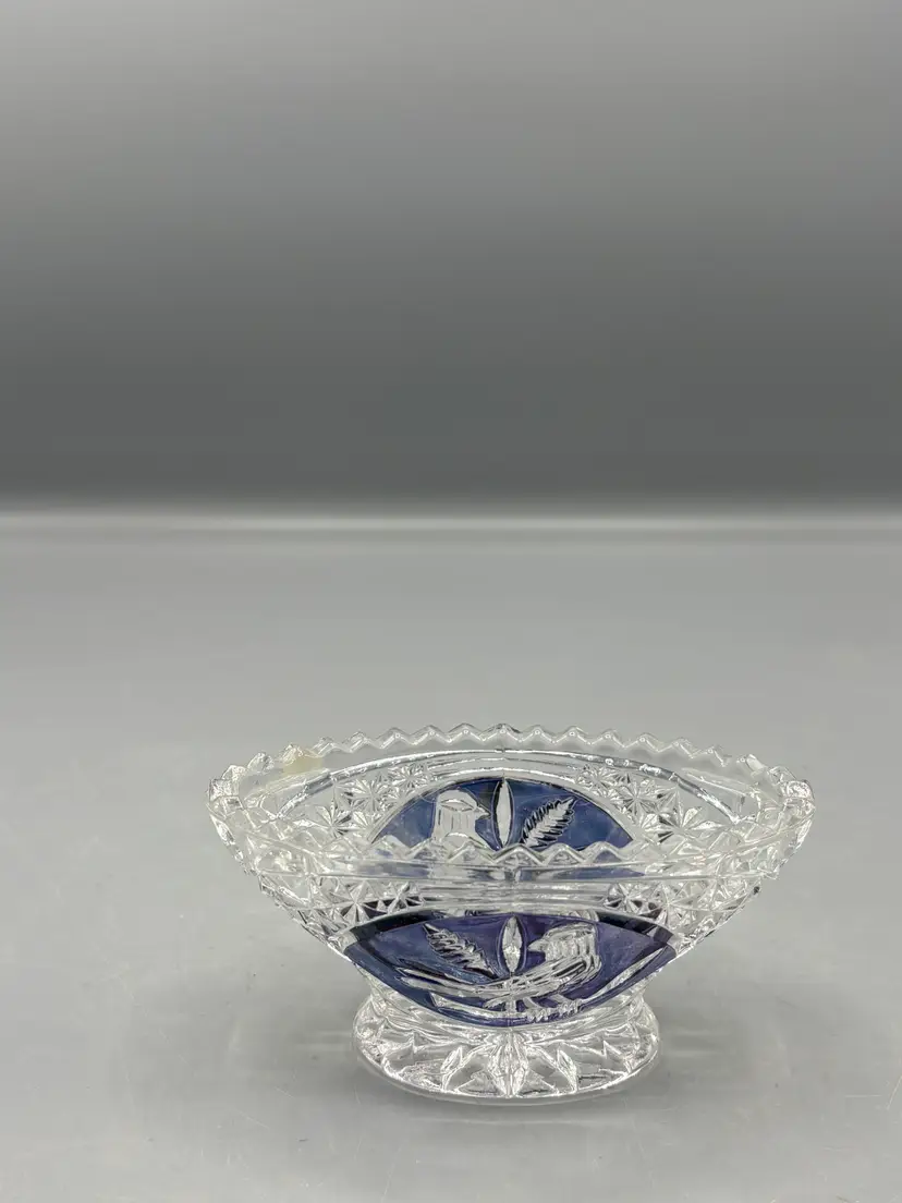 Vintage Hofbauer Byrdes footed bowl