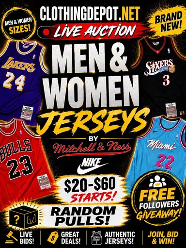 Men & Women Brand New Jerseys Wholesale 