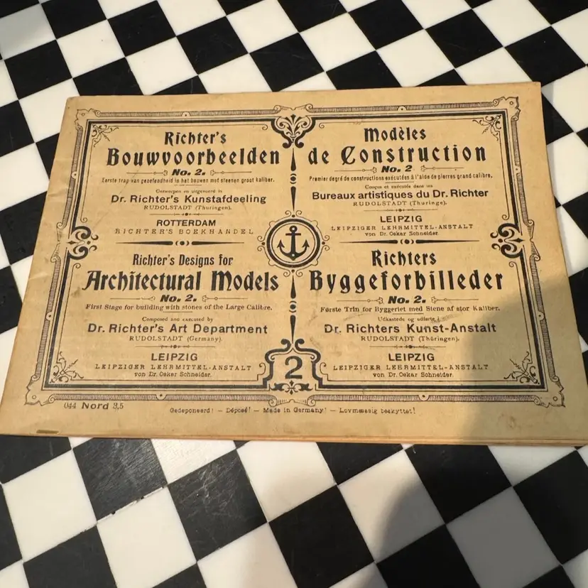 Antique German Children’s Anchor Block Catalog