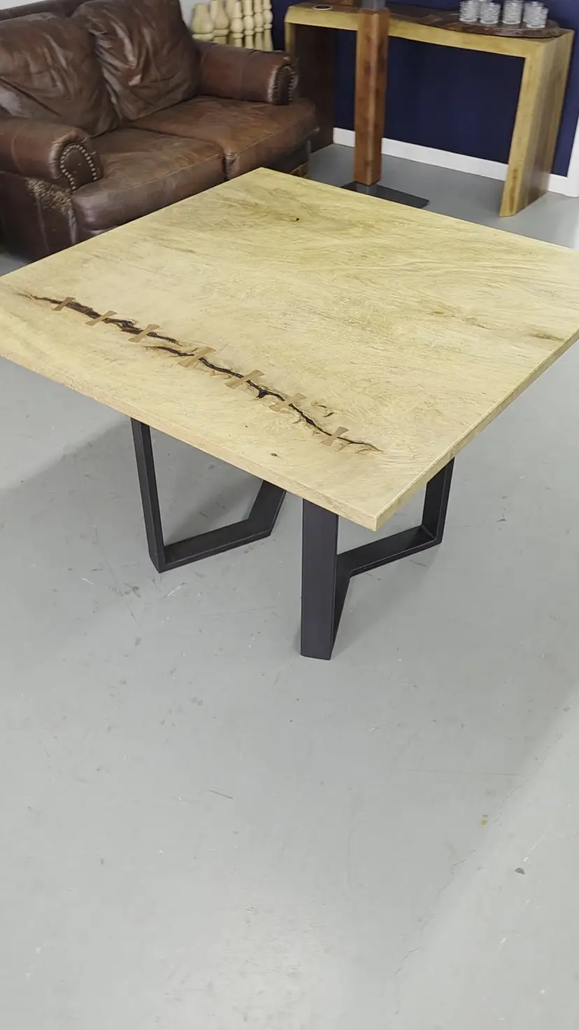 Single Slab Mango Table