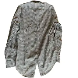 Antony Morato Skull Print Button Down Shirt Mens Large Olive Green