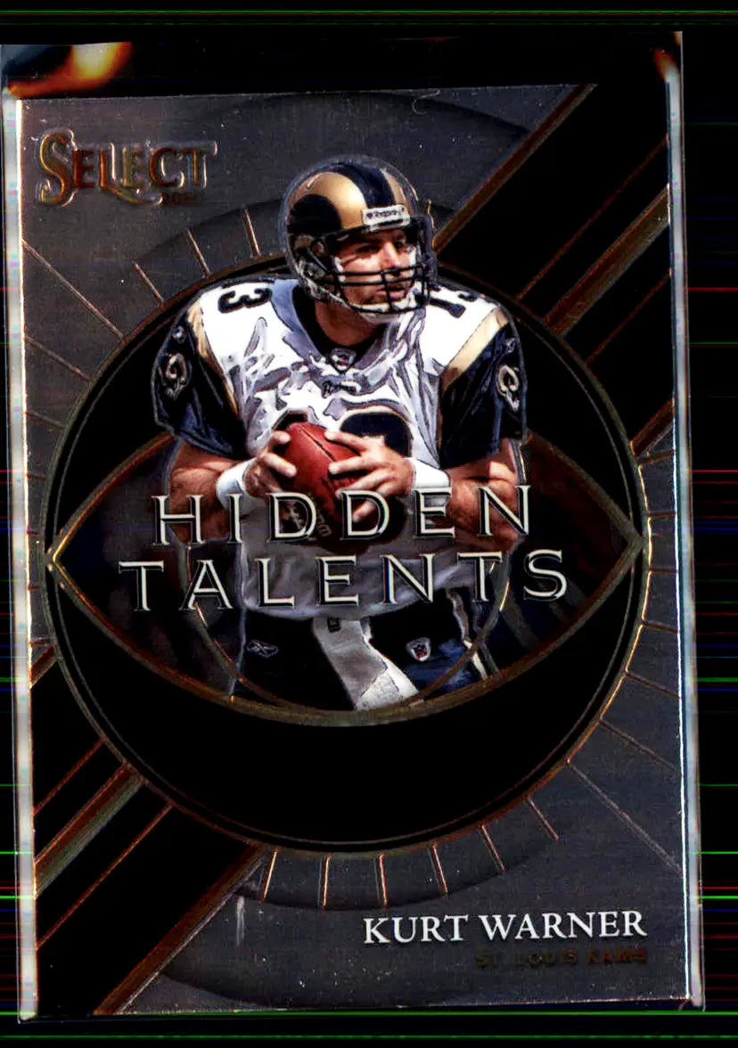 Kurt Warner 2021 Panini Select Hidden Talents #HT-3 - St. Louis Rams - (147-49)