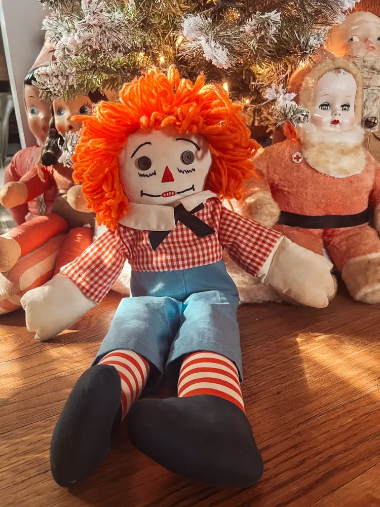 Vintage Raggedy Ann Doll