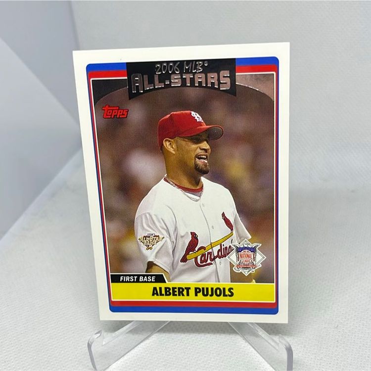 2006 Topps Baseball Update Albert Pujols #UH229 St Louis Cardinals 