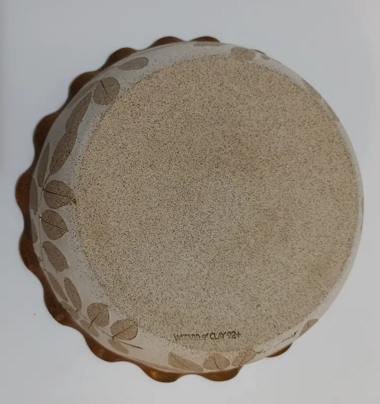 Wizard of Clay Studio Pottery Bowl