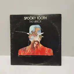 Spooky Tooth - The Mirror - 1974 Rock LP Vinyl Album Island Untested Sold As Is