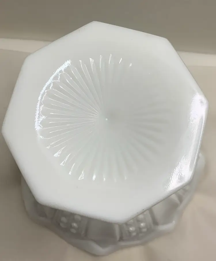 L.E. Smith Milk Glass