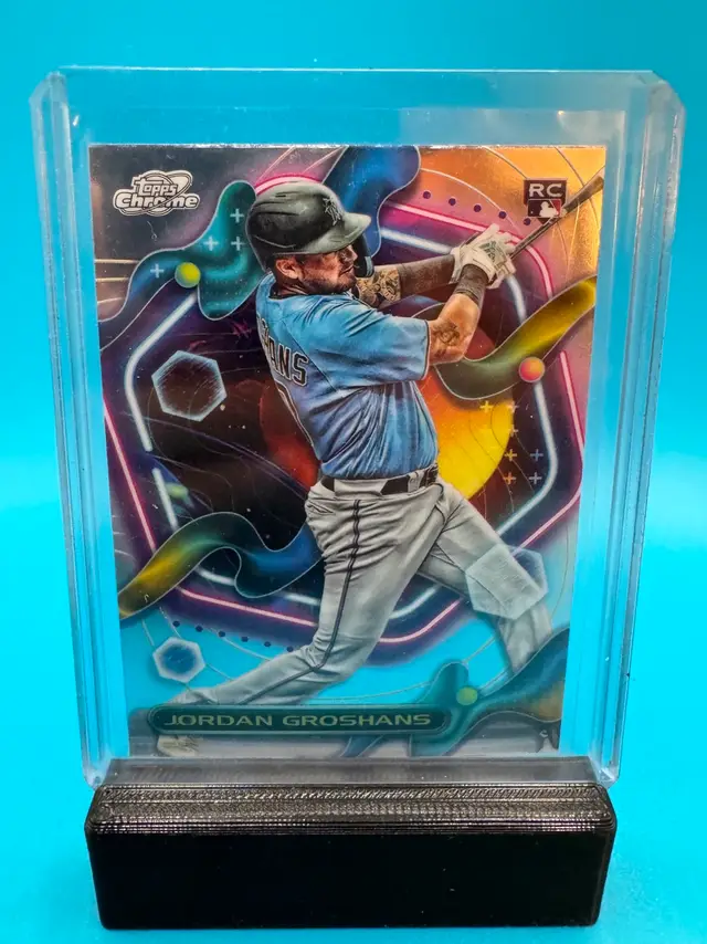 Jordan Groshans Cosmic Chrome Miami Marlins