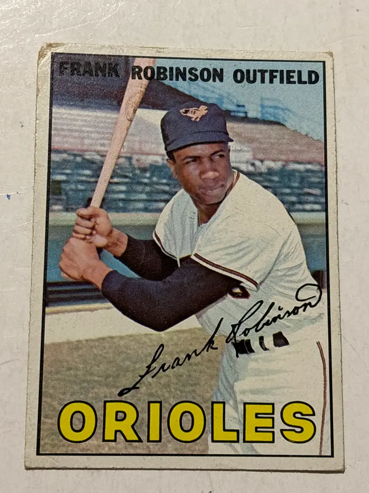 Frank Robinson – 1967 Topps # 100 Baltimore Orioles G