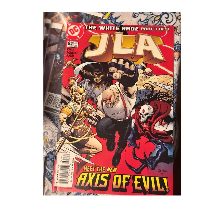 DC JLA #82 White Rage Part 3 Of 3 VGC