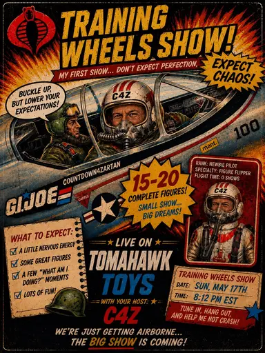 C4Z and The GI Joe Training Wheels Show!