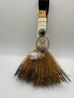 #02- Witch’s Broom Made By Me 6.5” x 4”