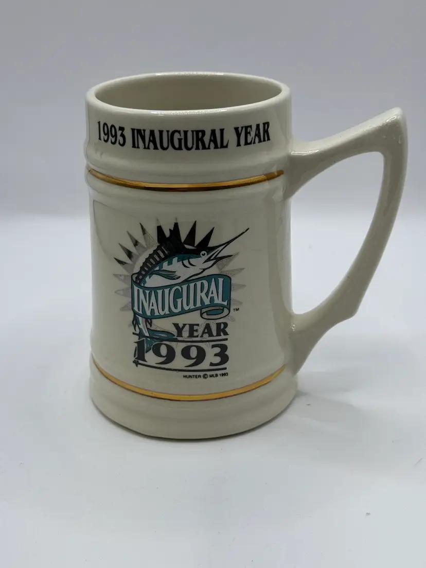 MLB Florida Marlins -1993 Inaugural Year Vintage Stein Mug Beer Limited To 2500
