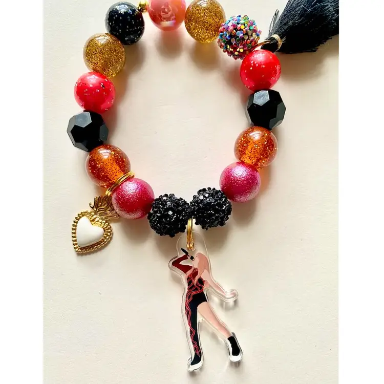 Swiftie Reputation Charm Bracelet Adult