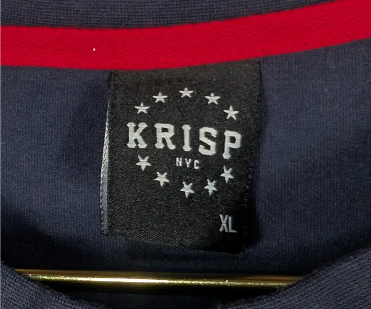 Krisp USA Tee Shirt Mens Extra Large