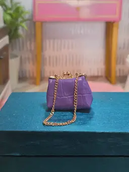 Purple Minibrand Purse
