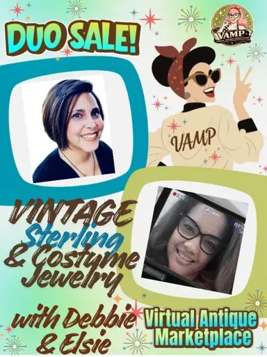 VAMP Duo Sale Sterling Silver & Costume Jewelry w/ Debbie & Elsie