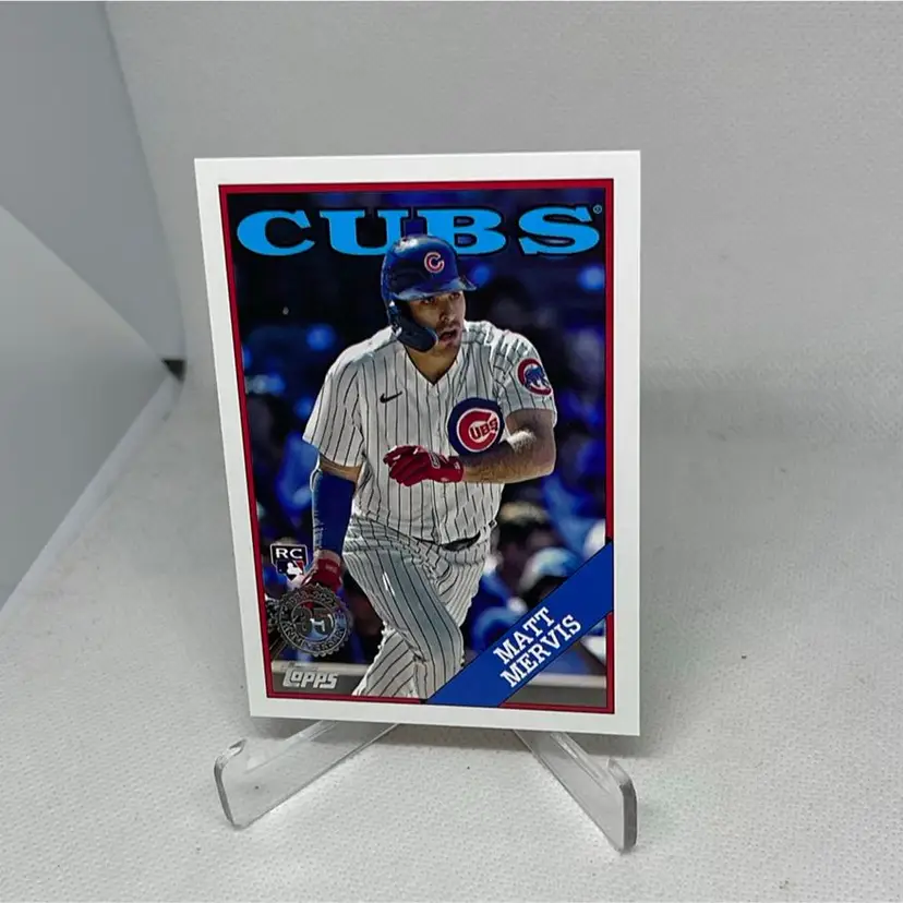 2023 topps update 35th anniversary matt mervis Chicago Cubs Rookie