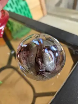 Vintage Sharon Fujimoto 1990  Art Glass Paperweight