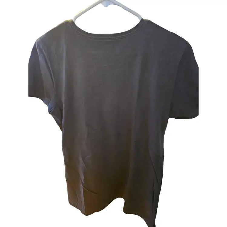 Life Is Good Black Tee Hello Sunshine Large