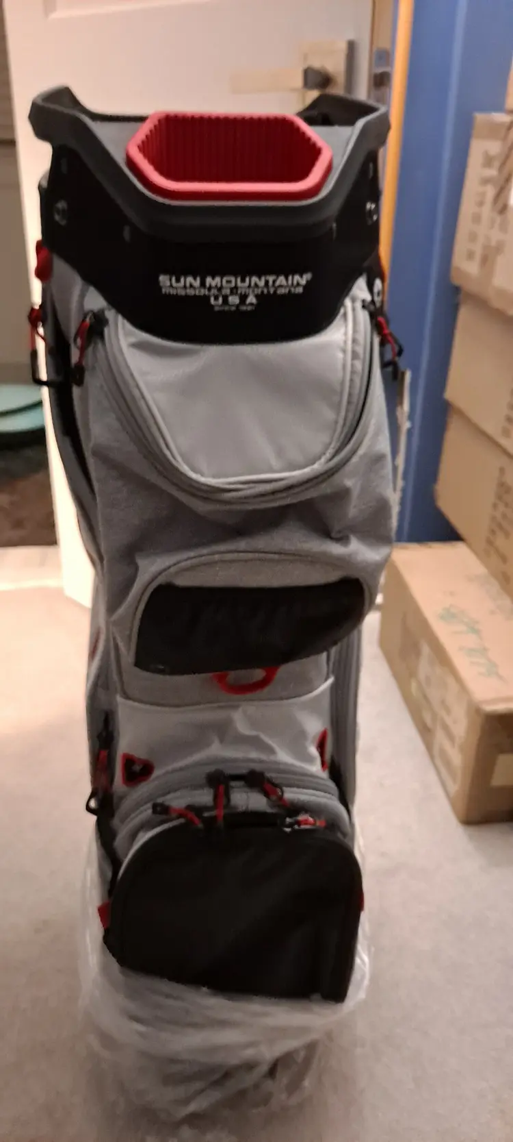 Sun Mountain C-130 Cart Bag 2021 New 14 Individual Dividers with cover