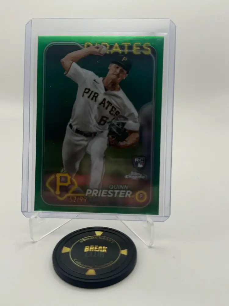Quinn Priester 52/99 2024 Topps Chrome - Pittsburgh Pirates