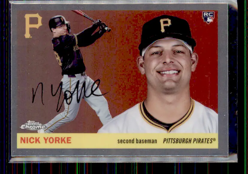 Nick Yorke 2025 Topps Chrome Platinum Anniversary #284 - Pittsburgh Pirates - (153-377)