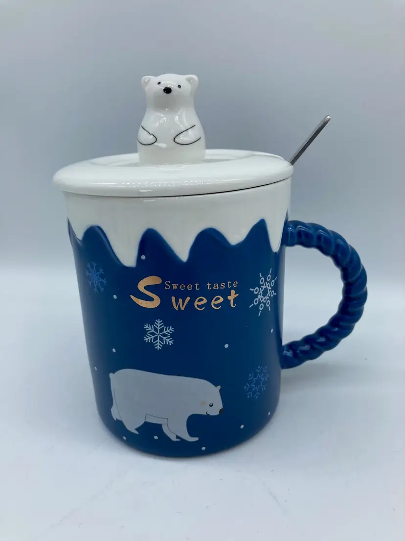 Polar Bear Mug - Coffee Cup - Chillin' like a Polar Bear - Polar Bear