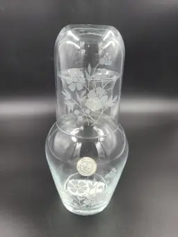 Tumble Up - Clear w/ Flowers