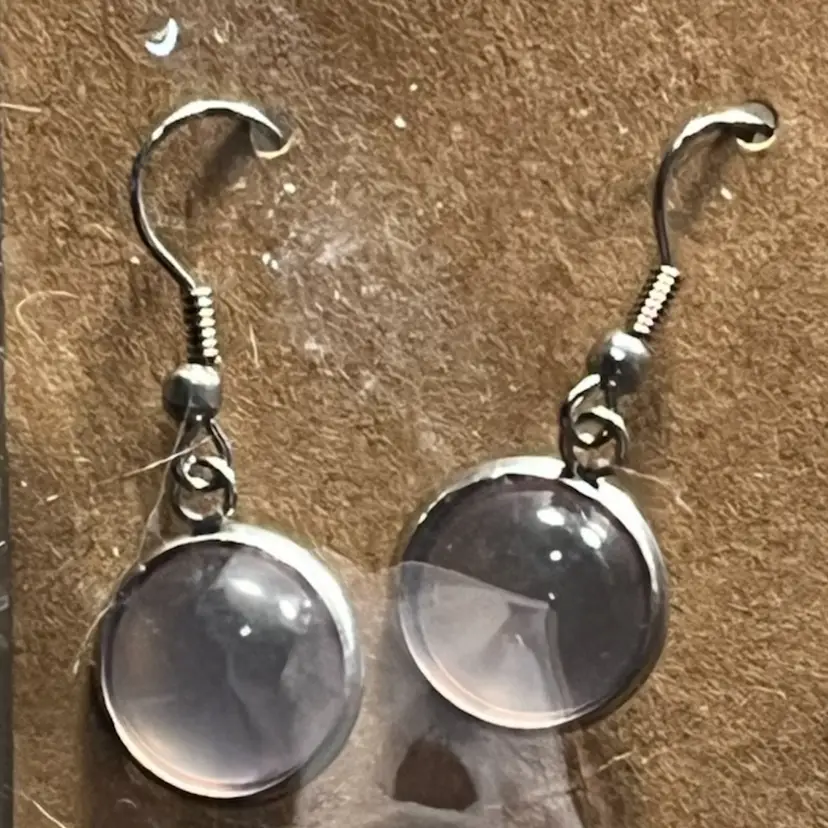 Dangle Moonstone Earring Handmade By Me As Pictured