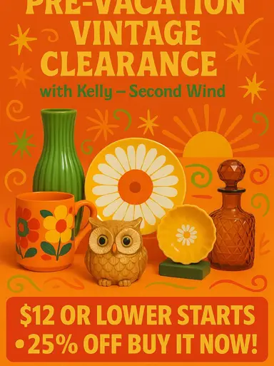 Pre-Vacation Clearance! Low Starts & 25% Off Buy It Now! Join Me! ☺️