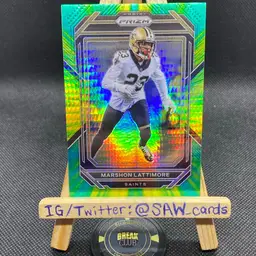 Marshon Lattimore 2022 Prizm /175 New Orleans Saints