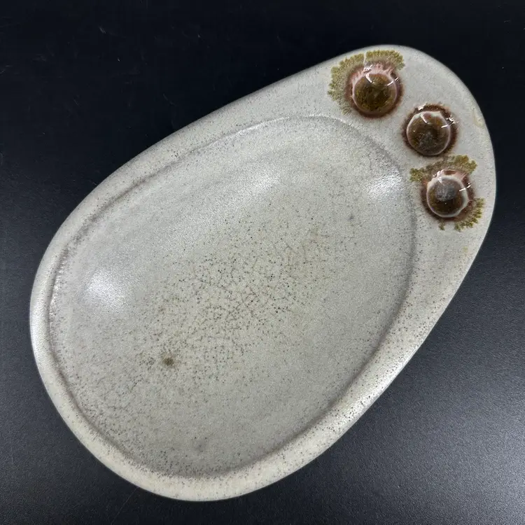 Studio Pottery Salt Glaze Ashtray