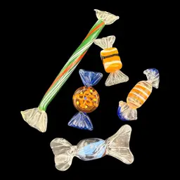 Lot 5 Glass Candy