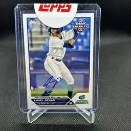 2023 Topps Pro Debut Angel Genao Auto (Guardians)