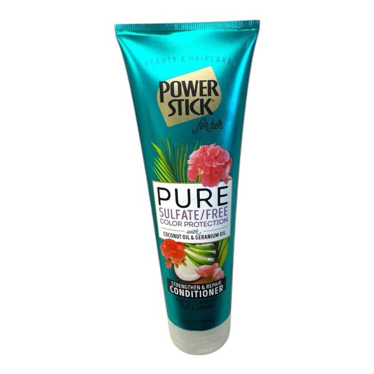 PowerStick Women's Coconut & Geranium Oil Conditioner Lot Of 3 New 6.5 oz Each