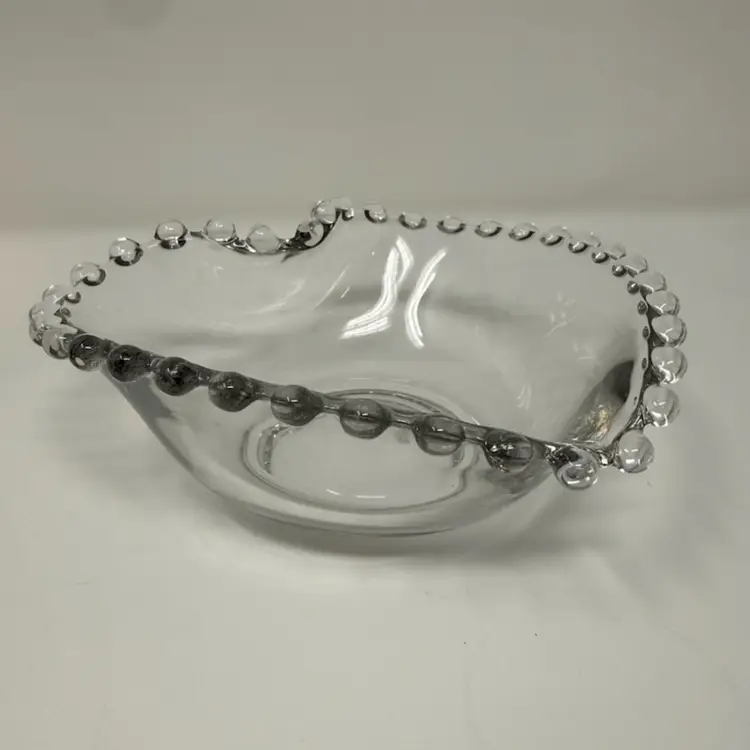Imperial Glass Candlewick Heart-Shaped Bowl