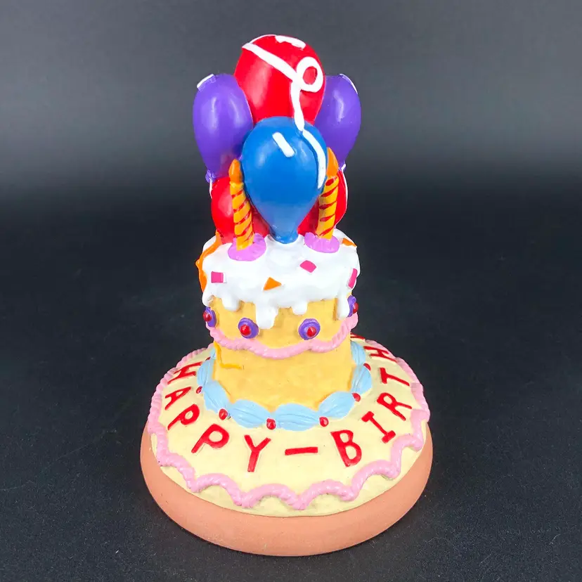 Vintage 1997 Shakerhearth Cookie Press Mold Stamp Happy Birthday