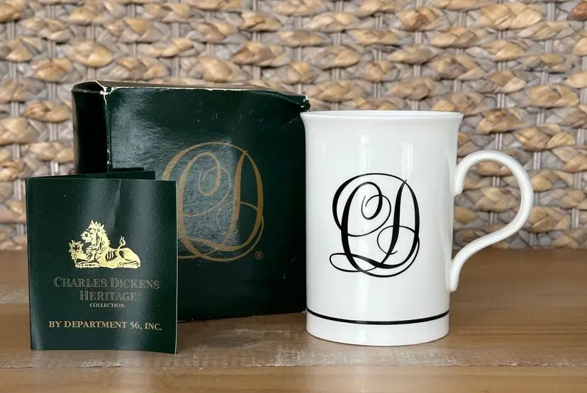Department 56 Charles Dickens Heritage Fine Bone China Cup/Mug In Original Box