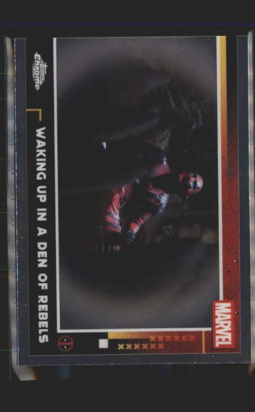 Waking Up In A Den of Rebels 2025 Topps Chrome Marvel Deadpool #77 - (140) -
