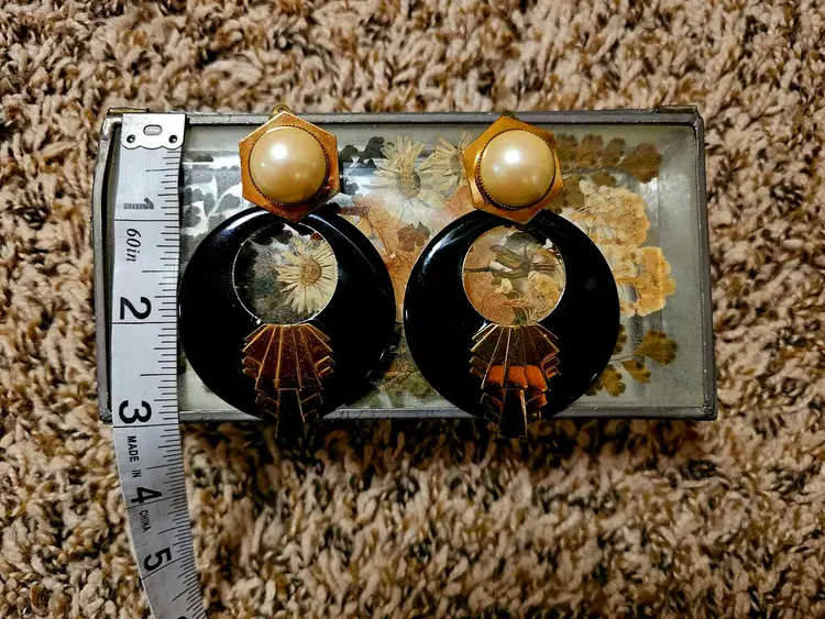 Vintage Moulin Rouge earrings