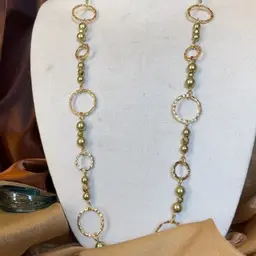 Green Gold Toned 40”