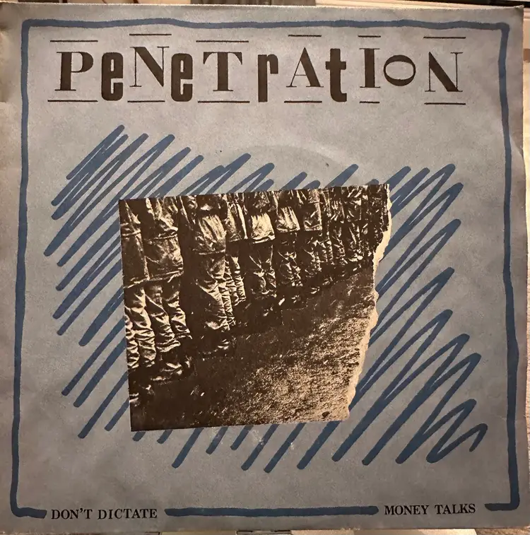 Rare Autographed Punk 1977 debut 7” single from Penetration