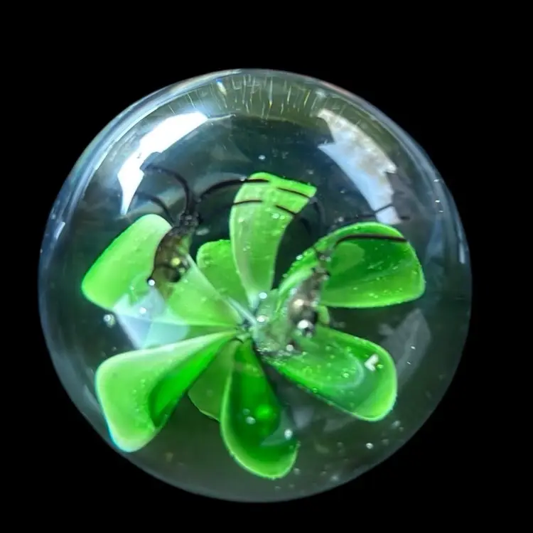 Tropical Plant And Bug Paper Weight