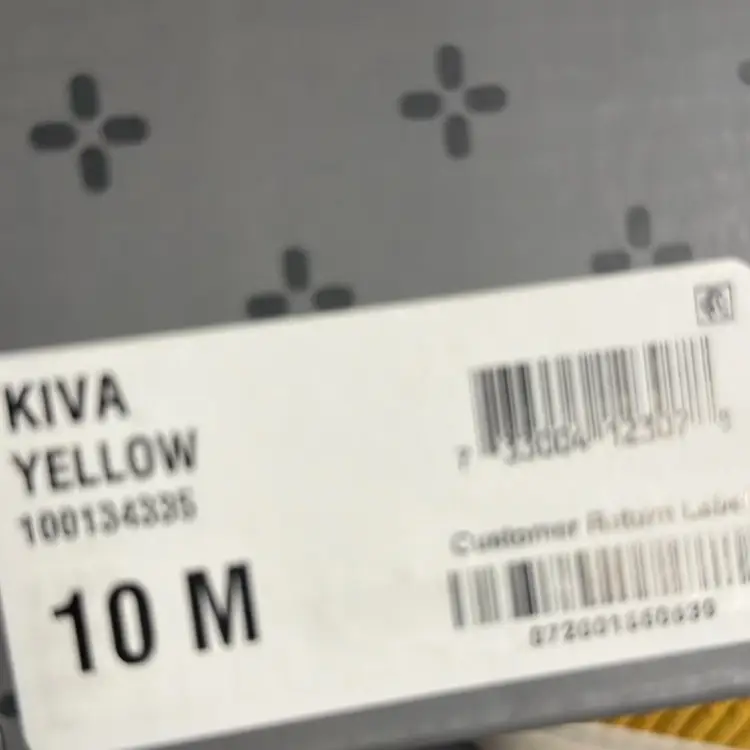 Sun + Stone Men's Unisex Kiva corduroy lace-up sneaker in yellow 10