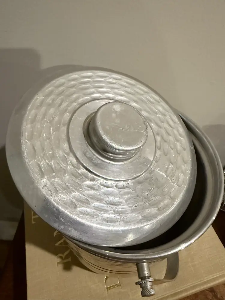 Aluminum Hand Hammered Bar Ice Bucket