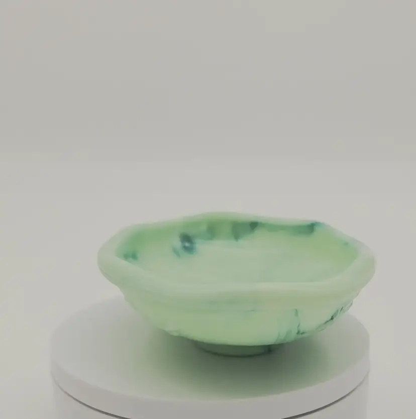 Avon Victoriana Aqua Slag Glass Soap Dish | Original Moonwind Soap 5oz | Embossed Rose Design