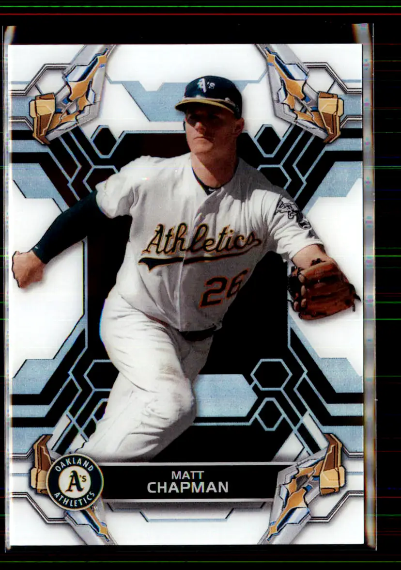 Matt Chapman 2019 Topps High Tek White #46 - Oakland Athletics - (150-398)