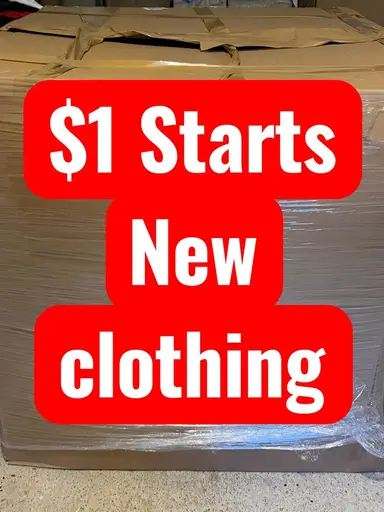 $1.00 Starts New Clothing - Read Host Notes Before Bidding!!